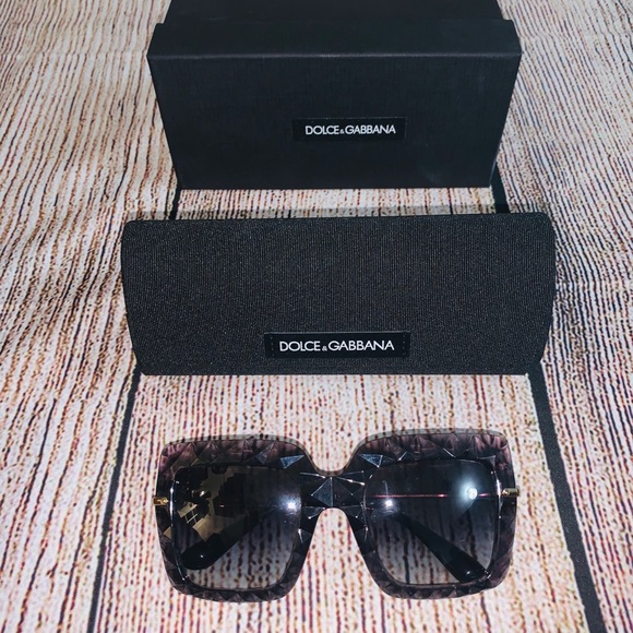 Dolce & Gabbana Black Sunglasses main image 6